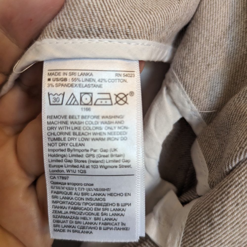 High Tie Waist | Baggy | Pleated | Khaki SHORTS | Banana Republic | 10 | EUC - Picture 11 of 11